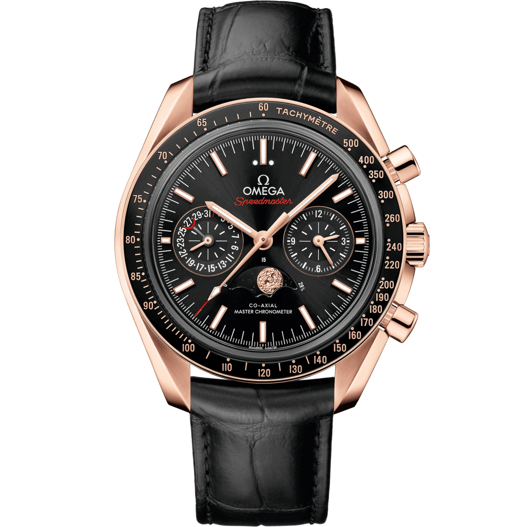 Speedmaster Moonphase Co‑Axial Master Chronometer Moonphase hronogrāfs 44.25 mm