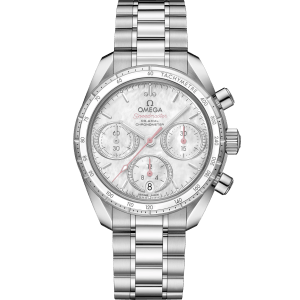 Speedmaster 38 mm, steel on steel