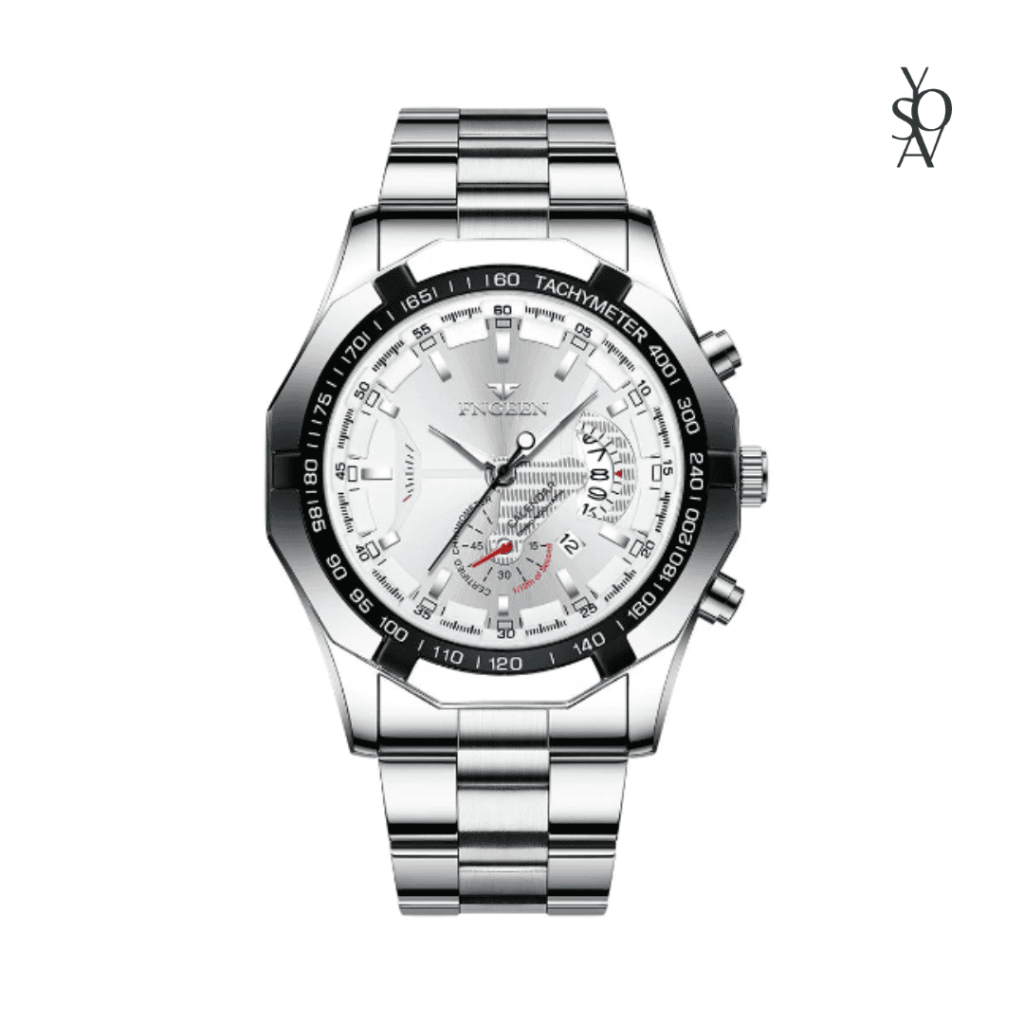 Rellotge de vestir Black Steel
