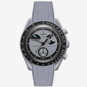 MoonSwatch Mission To Earth Phase Watch (Rubber Strap)