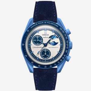 Mission to the Super Blue Moonphase (Leather Strap)