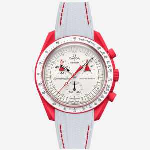 MoonSwatch Mission to Mars (Rubber Strap)