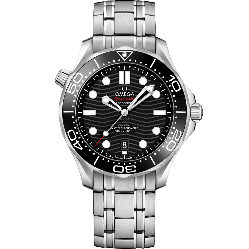 Seamaster Diver 300M 42 mm, Stahl auf Stahl