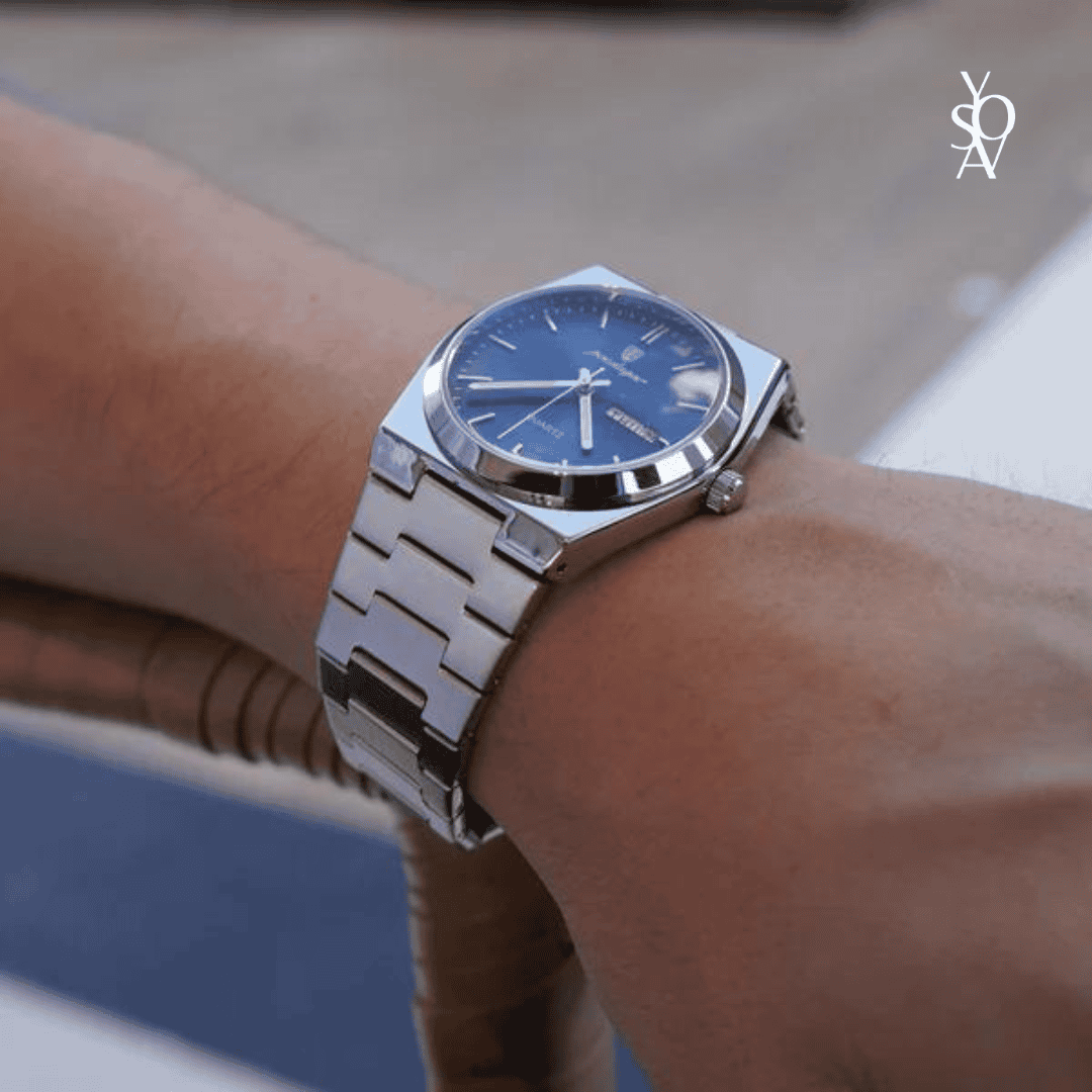 นาฬิกา Dress Watch สีเงิน (สตีล)