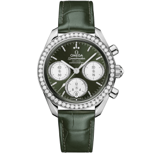 Speedmaster 38 mm, steel on alligator