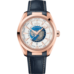 Seamaster Aqua Terra 150M Co-Axial Master Chronometer GMT Worldtimer 43 mm