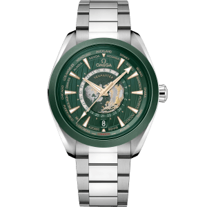 Seamaster Aqua Terra 150M Co-Axial Master Chronometer GMT Worldtimer 43 mm