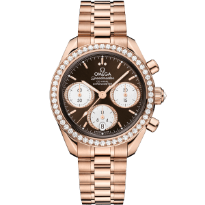 Speedmaster 38 mm, Sedna™ gold on Sedna™ gold
