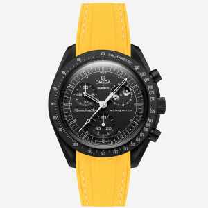 MoonSwatch Mission to The Moonphase - New Moon (Rubber Strap)