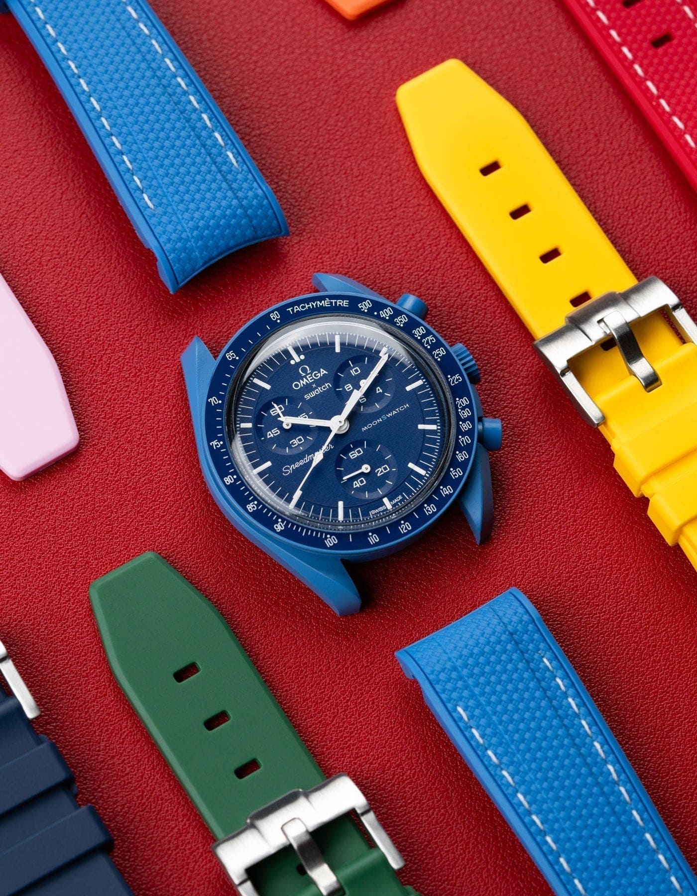 Cinturino in gomma Vertech Curvo – Neptune Blue