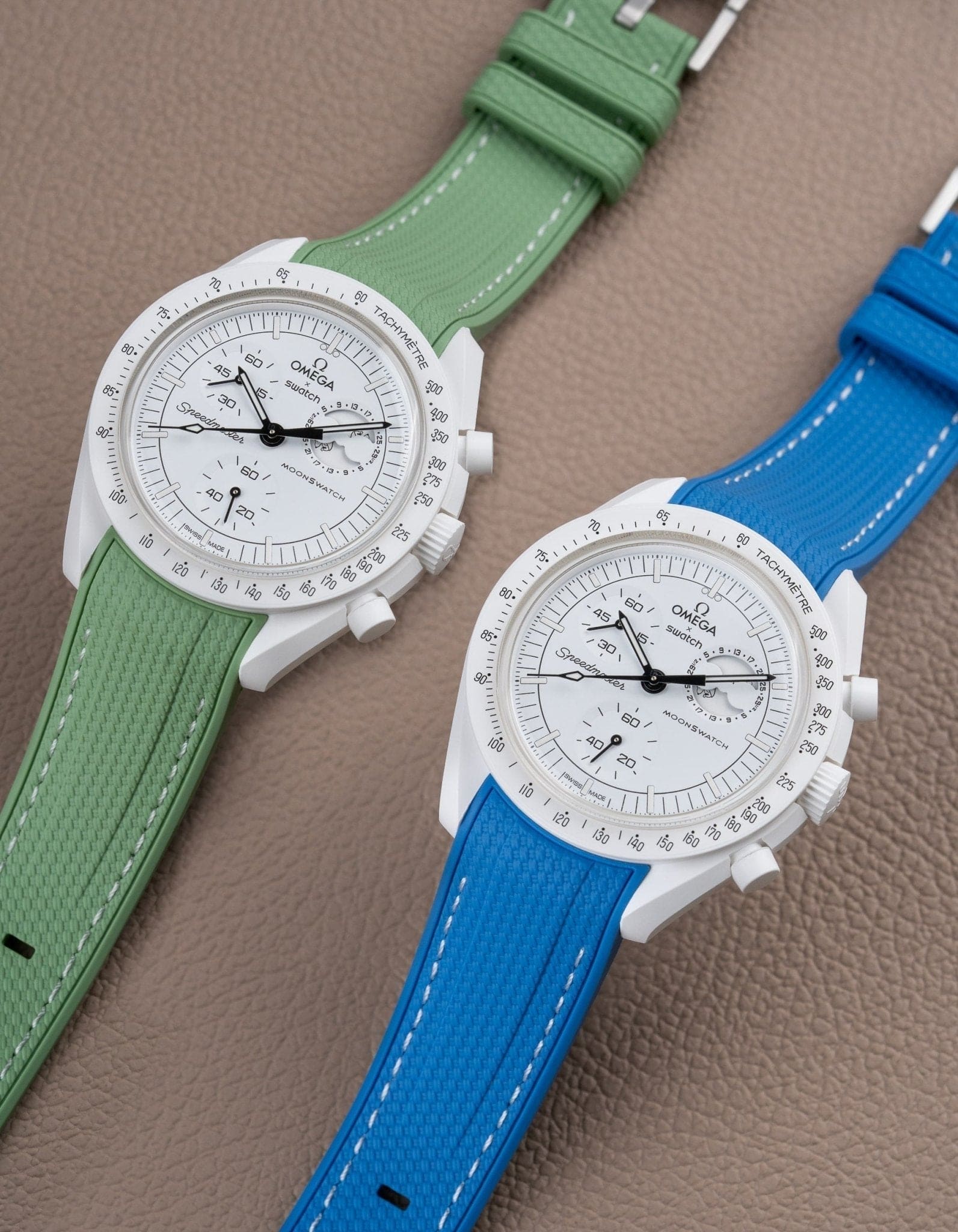 Cinturino in gomma Vertech curvo – Mint