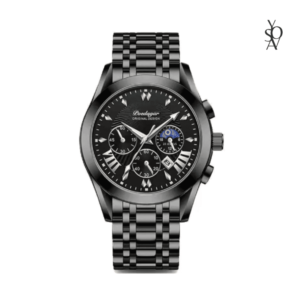 „Dress Watch“ mėlynas plienas