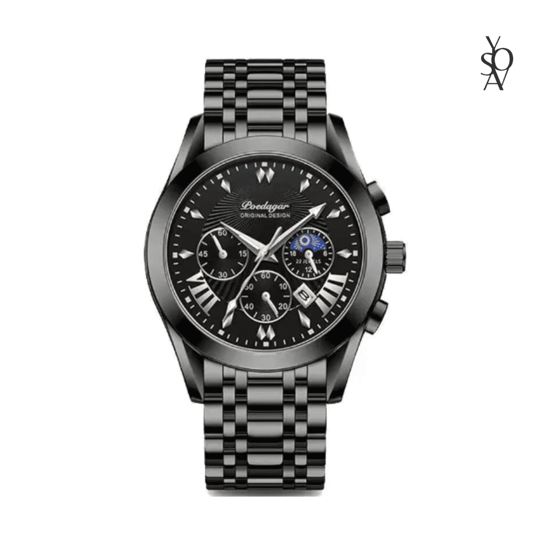 „Dress Watch“ mėlynas plienas