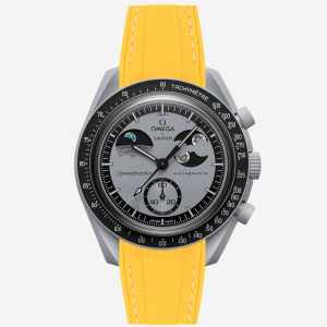MoonSwatch Mission To Earth Phase Watch (Rubber Strap)