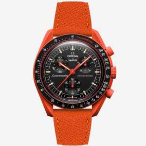 Mission to Earth - Lava (Leather Strap)