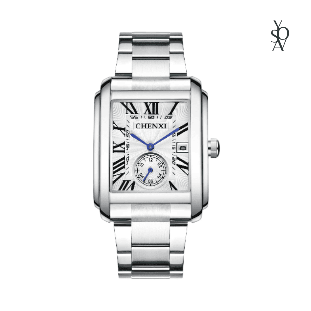 Sat Dress Watch Silver Steel